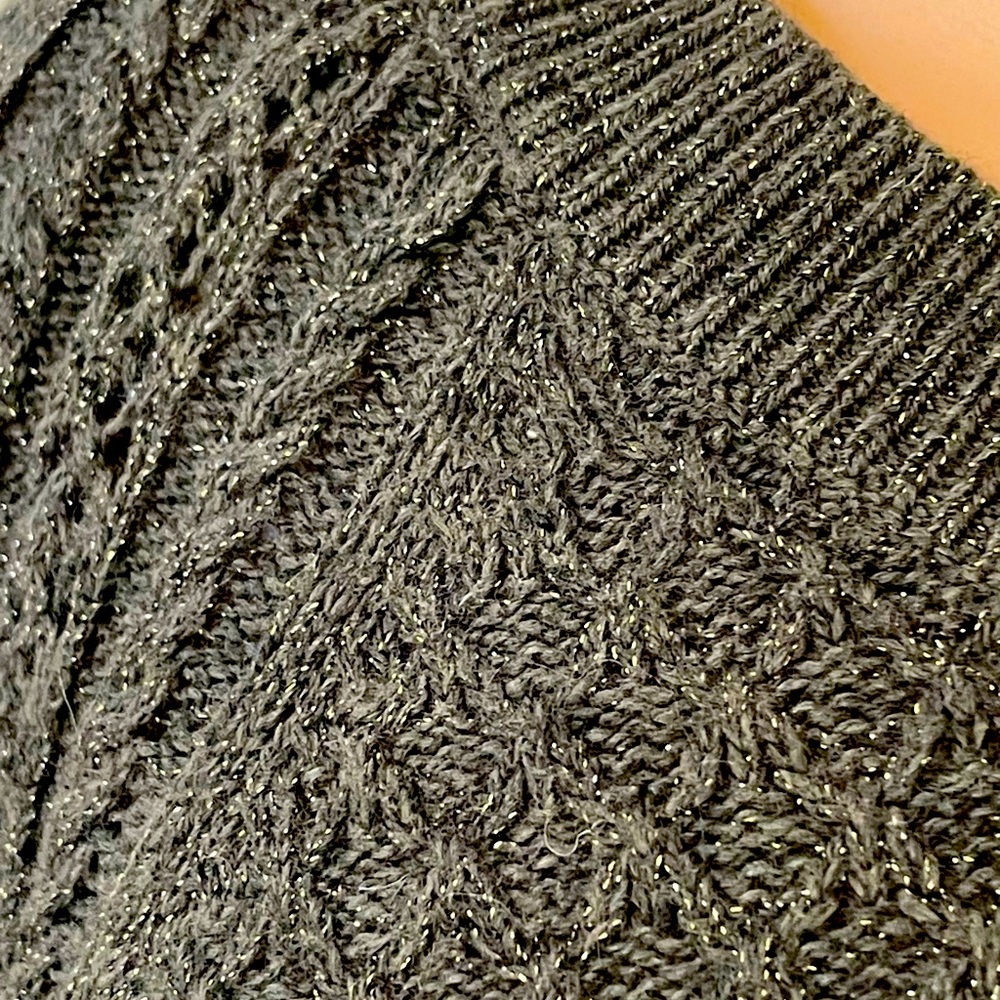 Loft Olive Green Sweater Size: Small/Medium - Picture 6 of 9